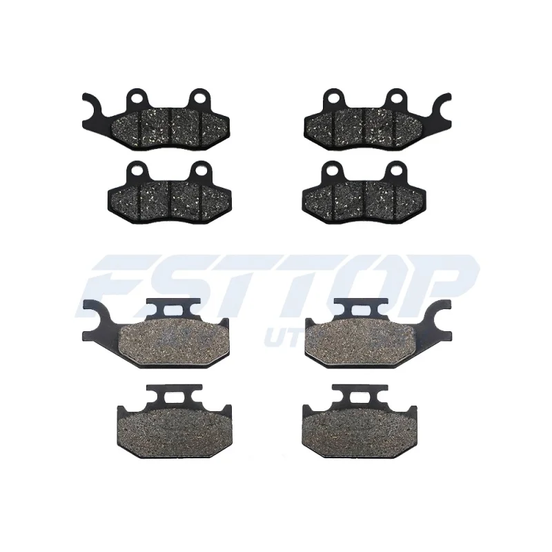 8PCS front and rear brake pad kit for Can-Am Commander 800R 1000R Max 800R 1000 1000R Maverick 1000R 715500335 715500336ATV Quad