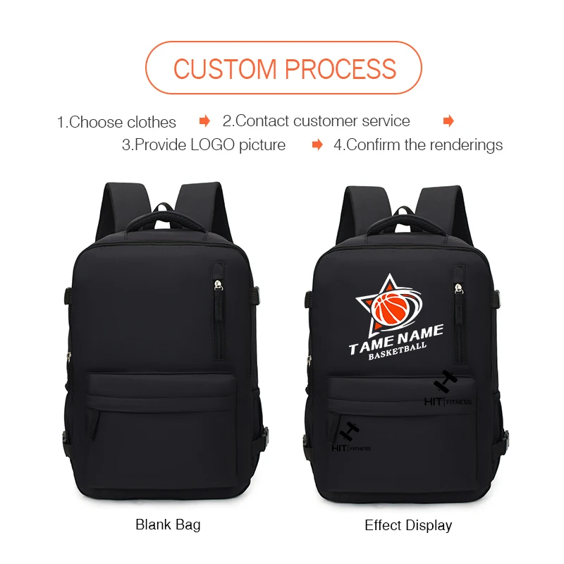 Laptop Bag Custom Logo Travel Backpack Large Capacity Carry-Ons Bag Personality Customization School Backpack DIY Photo Name