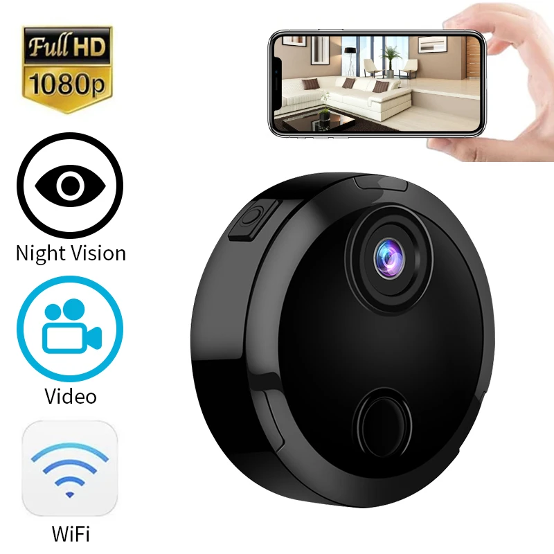 Mini 1080P HD WiFi Camera Wireless Surveillance Night Vision Remote Smart Home Video Recorder for Indoor Outdoor Security 2026 image 5