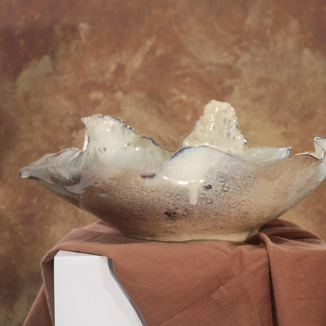 زخرفة أطباق فاكهة سيراميك الجنين المسحوب يدويًا، أدوات المائدة، غرفة المعيشة المنزلية، طبق الوجبات الخفيفة المتقدم #3