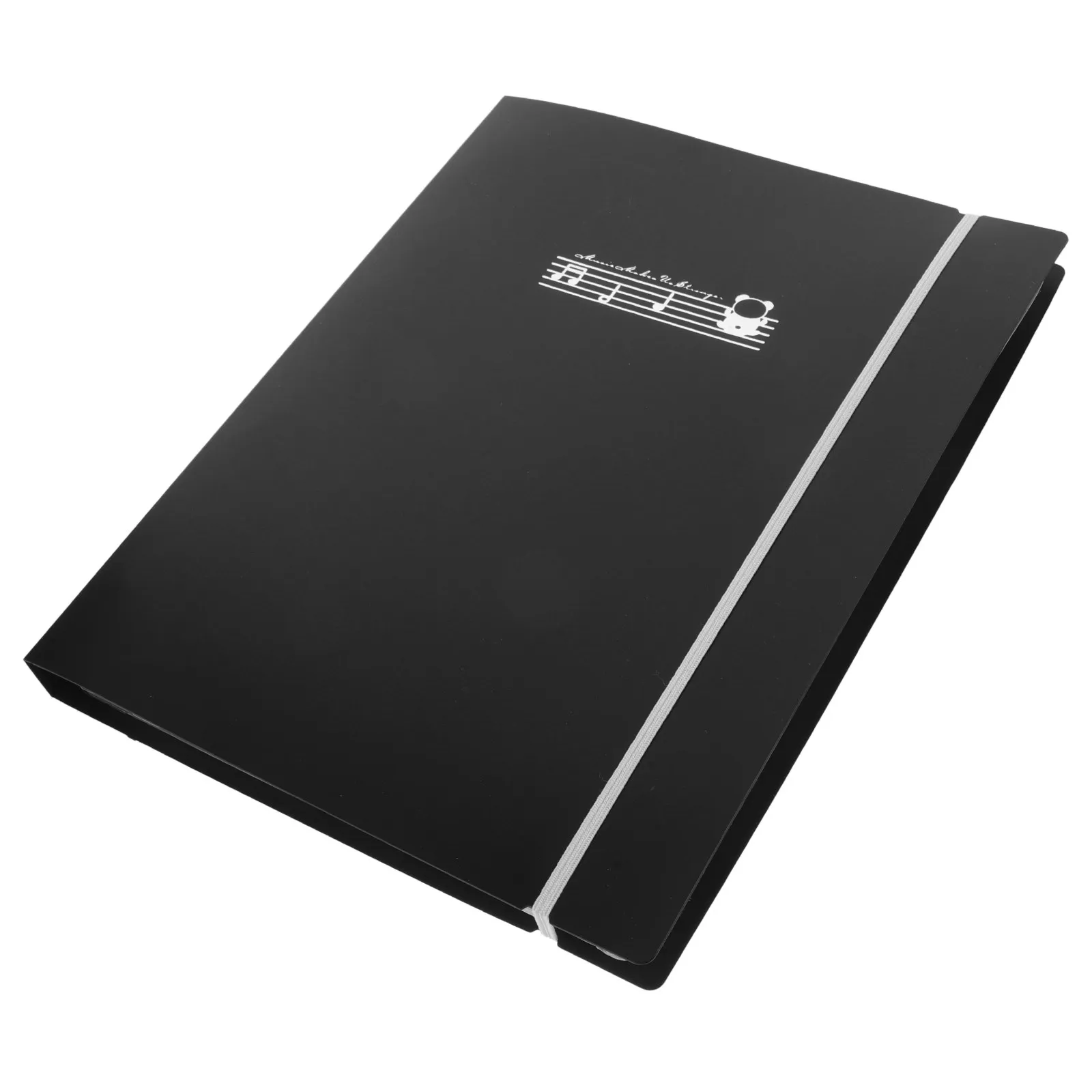 

A4 Music Sheet Folder Loose Leaf Binder Non Reflective Surface Sheet Music Holder for Piano Practice Performance Document