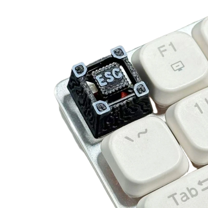 CORA Replacement ESC Keycap through Base OEM Height Enhances Mechanical Keyboard Aesthetics
