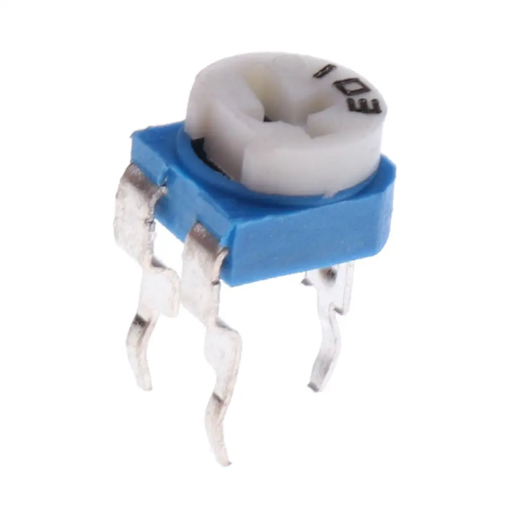 100 ชิ้นโพเทนชิโอมิเตอร์ 10K ตัวต้านทานตัวตัดแต่งโพเทนชิโอมิเตอร์