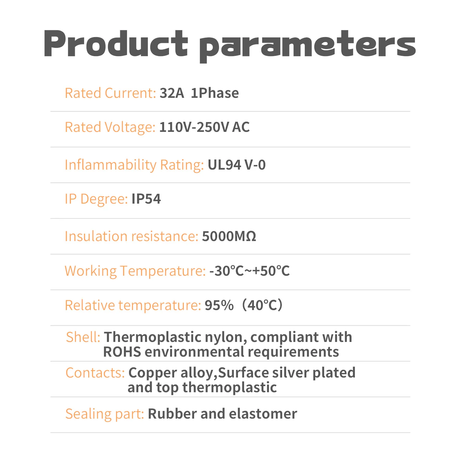 GOODCELL IEC 62196 Type 2 naar Type 1 J1772 32A EV-adapter - Snelle en betrouwbare oplaadconverter voor elektrische voertuigen
