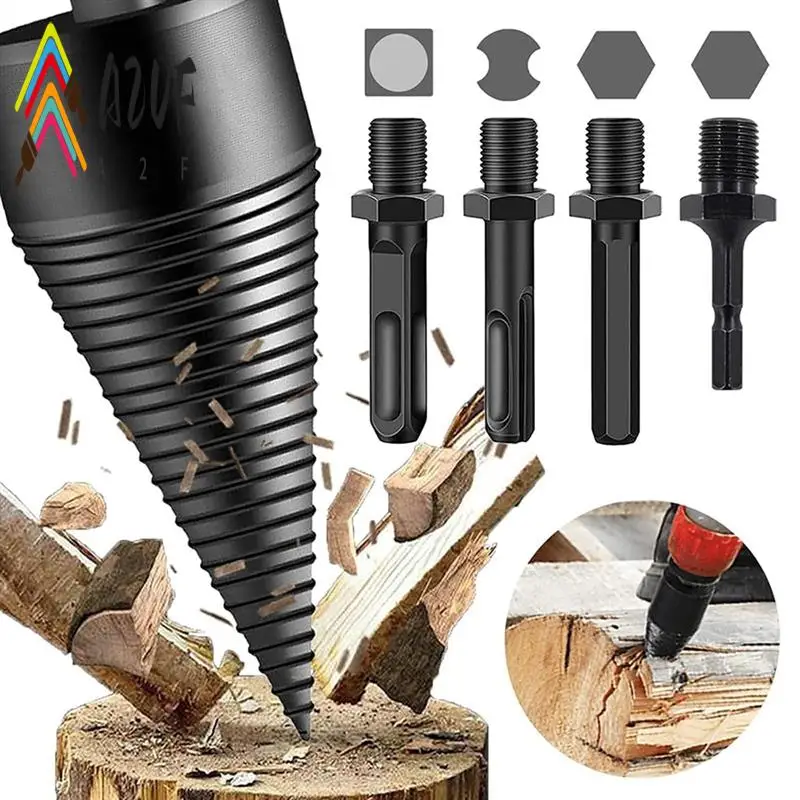 

A20F-1Set Easysplit Drill Easy Split Drill Bit Wood Log Drill Split Drill Bit