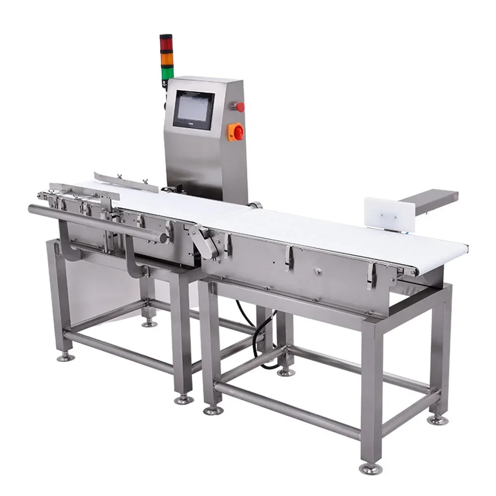 Check Weigher with Rejector Touch Screen Check Weigher Weight Checker Machine Automatic
