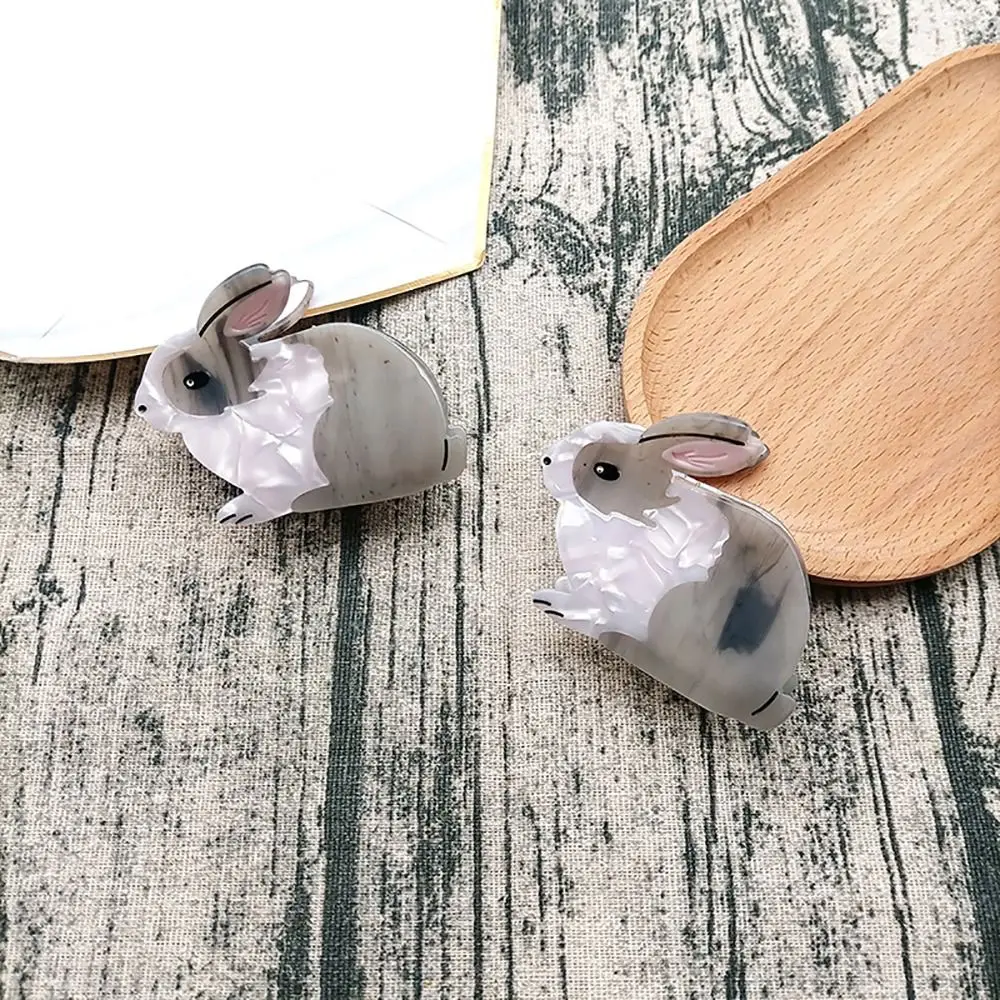 Acid For Female Bunny Animal Ponytail Holder Headwear Rabbit Hair Claw Korean Style Crab Clip Hair Accessories Women Hair Clips