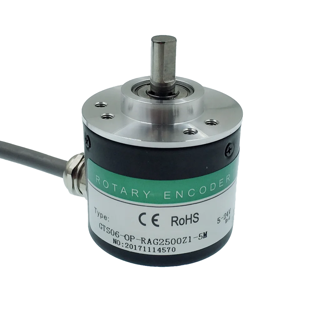 

Incremental photoelectric rotary encoder ZSP3806 2500 pulse 2500 wire ABZ three-phase 5-24V