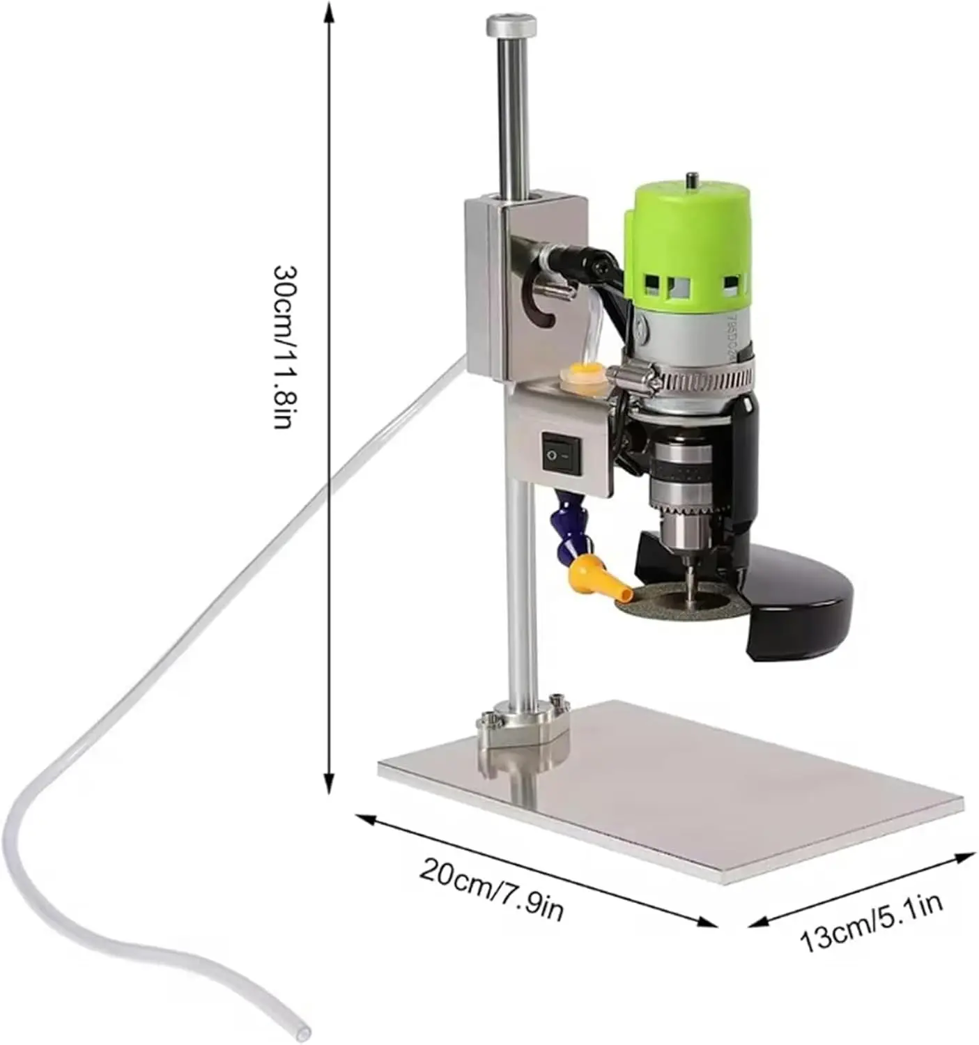 Glass Bottle Cutter Cutting Machine with 3 PCS Abrasive Blades 6000 R/Min Bottle Glass Cutter DIY Bottle Cutter Machine for DIY
