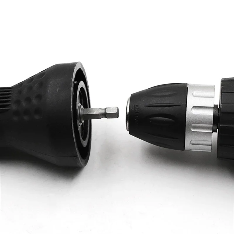 ABFI eléctrico para taladro inalámbrico, juego de adaptadores de tuerca de remache, herramienta de tuerca de remache AKAPE 2,4 ~ 4,8 Mm (negro)