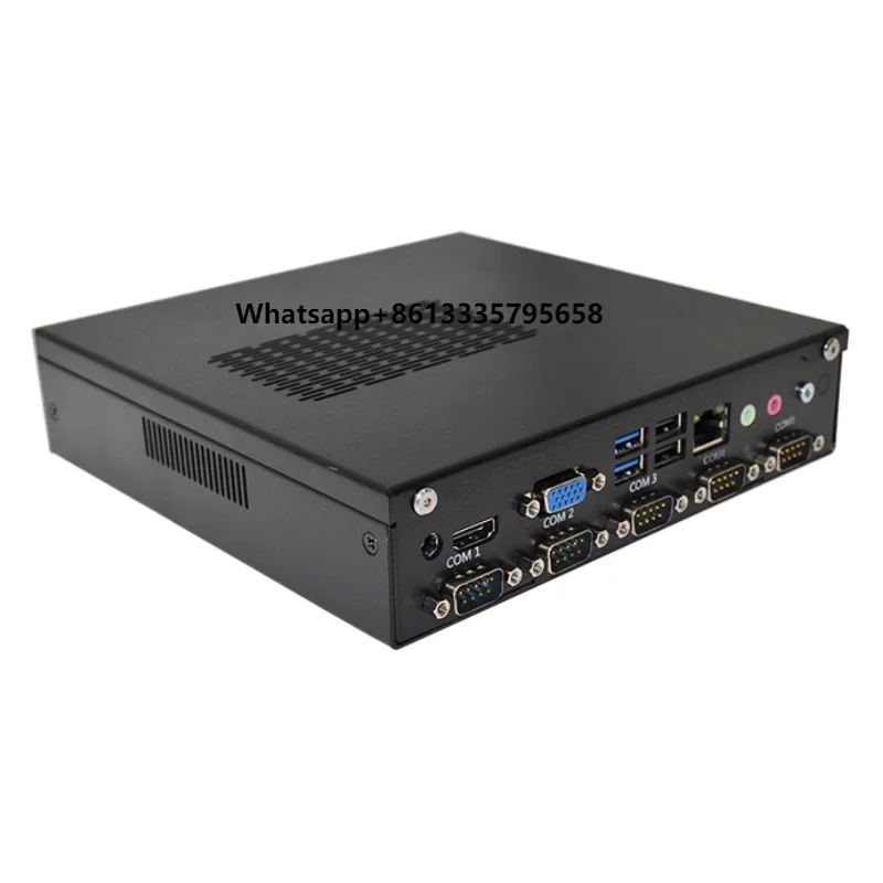 High Quality Factory Price CPU3825U  1.9GHzDual-core Processor I5-6360U Embedded All in One Industrial Computer Pc Box 6COM6USB