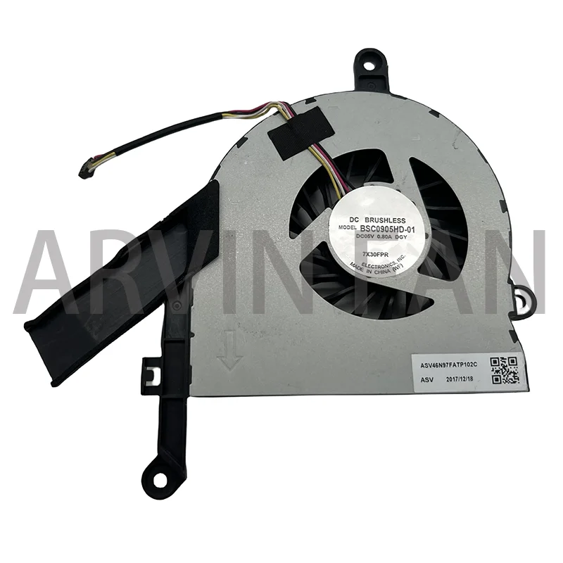 

Brand New Original BSC0905HD-01-DGY 5V 0.80A 9CM Notebook Built-in Cooling Turbo Fan