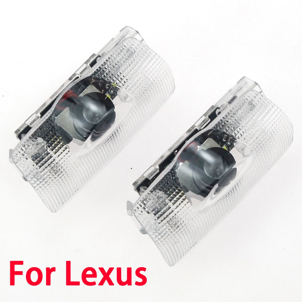LED Car Door Welcome Warning Light For Lexus IS250 IS300 ES200 ES250 ES260 ES300 UX200 F RX300 IS GS RC UX RX ES GX LS LX Series