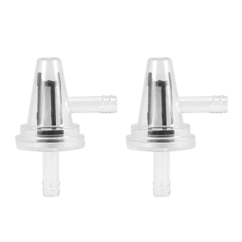 T48C_2x دراجة نارية ثلجية واضحة مضمنة الغاز الزاوية اليمنى فلتر الوقود 1/4 6/7 مللي متر الدراجة #2