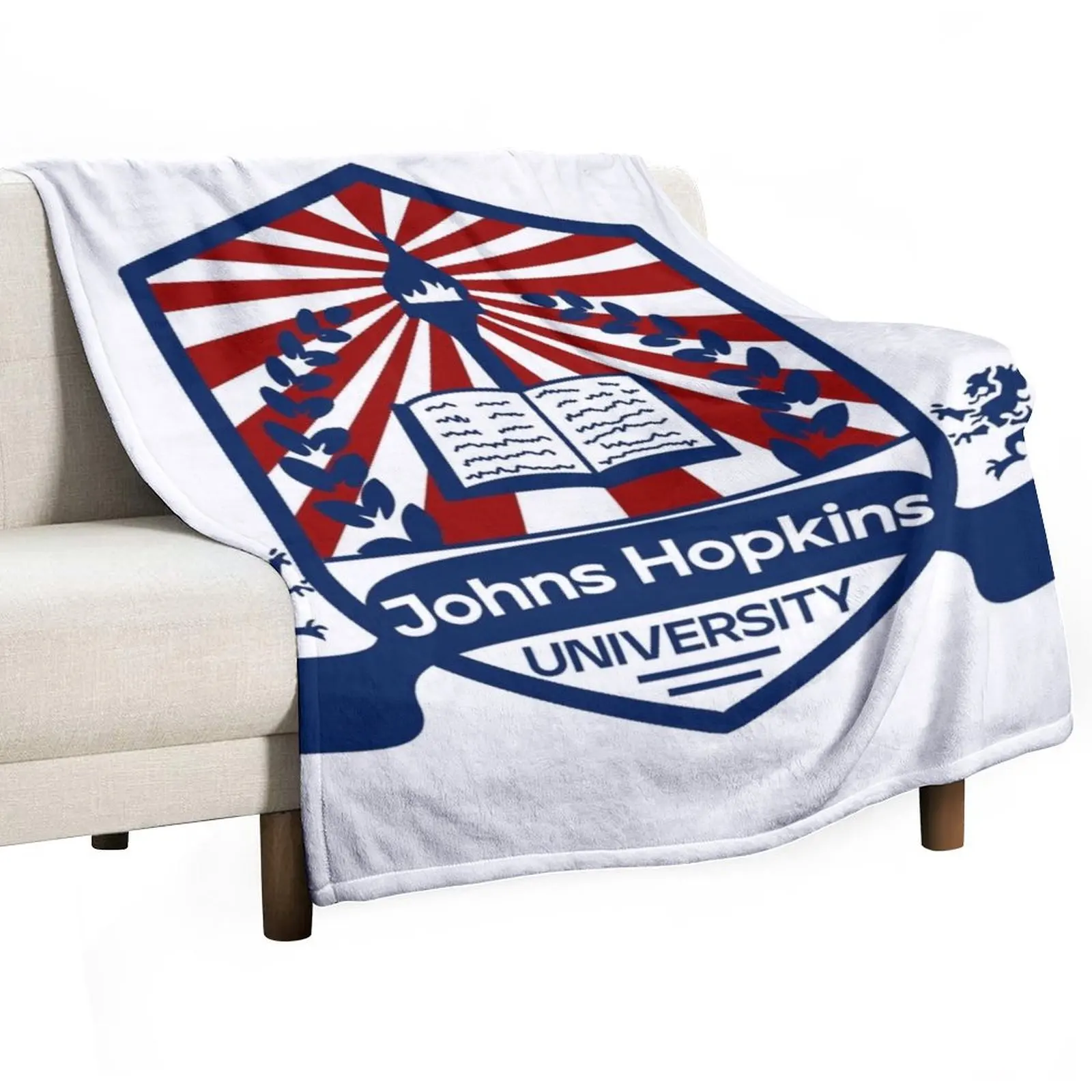 

Johns hopkins Throw Blanket Sofa Travel bed plaid Fashion Sofas Blankets
