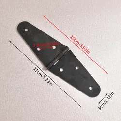 Hardware new Chinese home improvement box accessories Black oval olive lace hinge hinge
