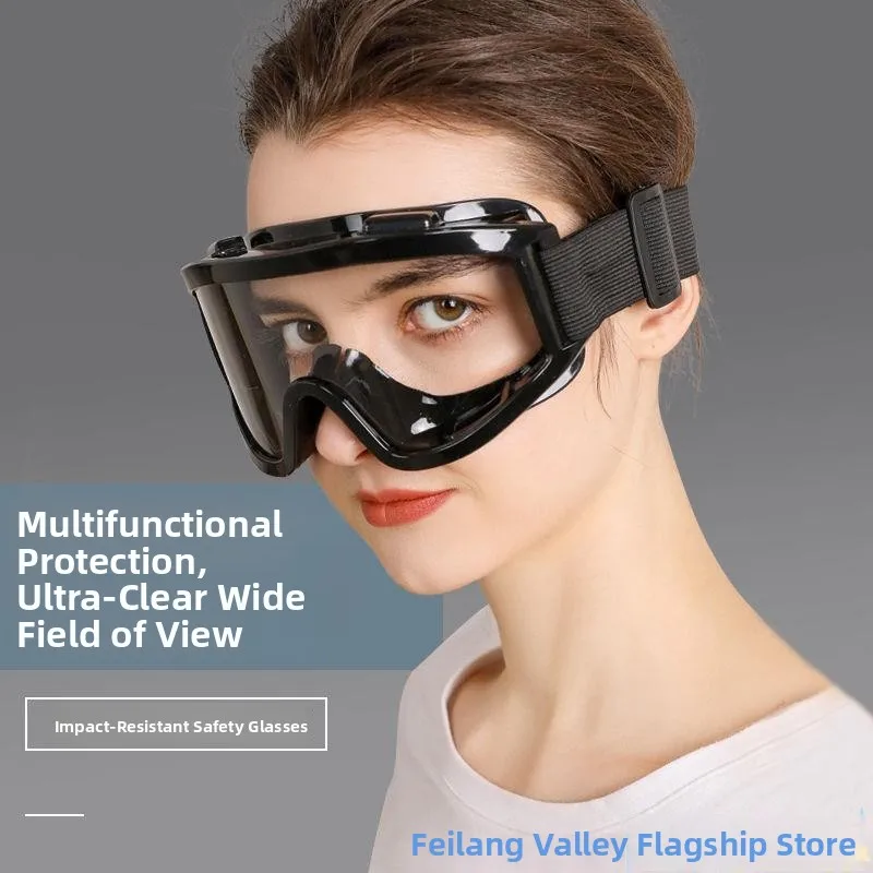 

Eye Protection Mask Dustproof Allergy Proof Glasses Friendly High Definition Fog Free Myopia Protection Steam Eye Mask