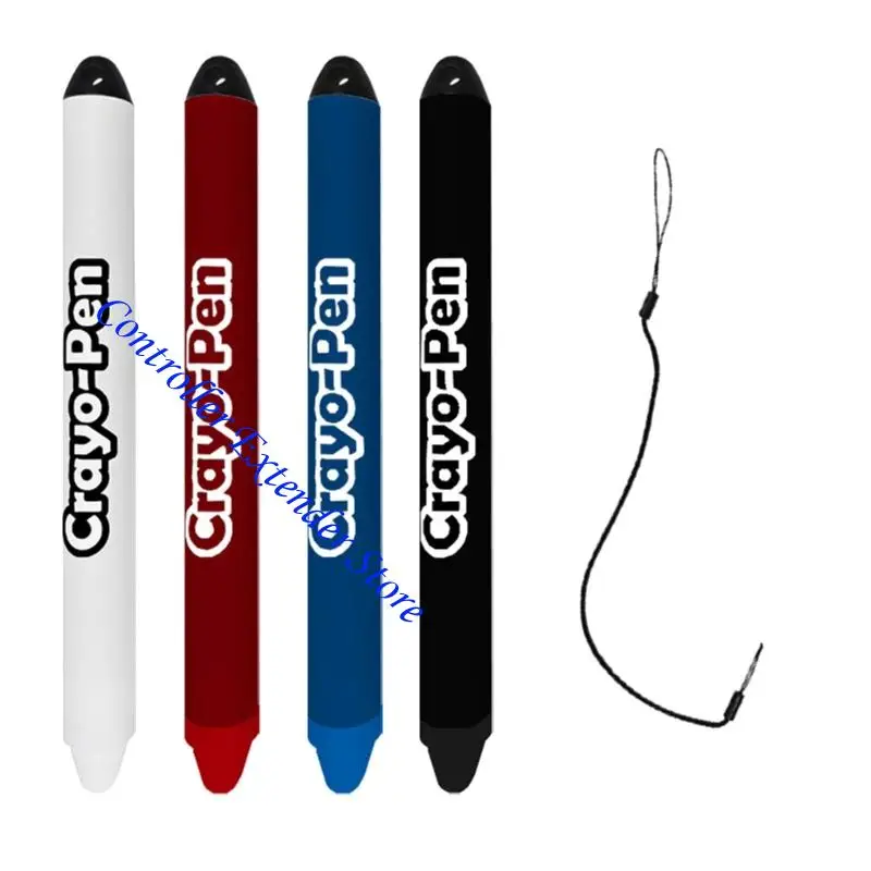 

N84B Kids Touches Screen Drawing Pen Soft Silicone Triangular Anti Roll Tablets