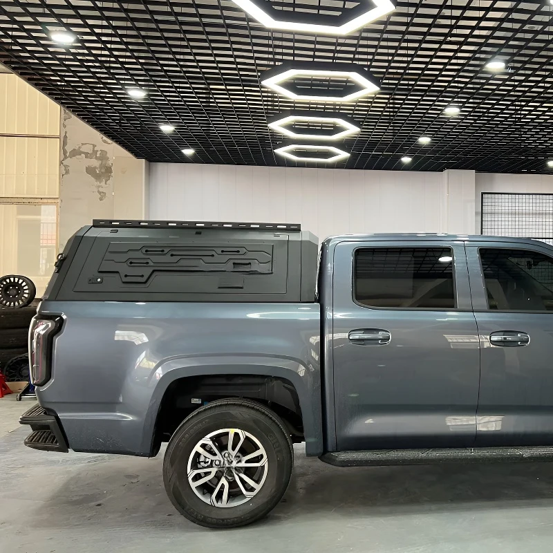 Lightweight Reinforced Aluminum Lockable High Profile Hardtop Truck Topper Custom OEM Fit \