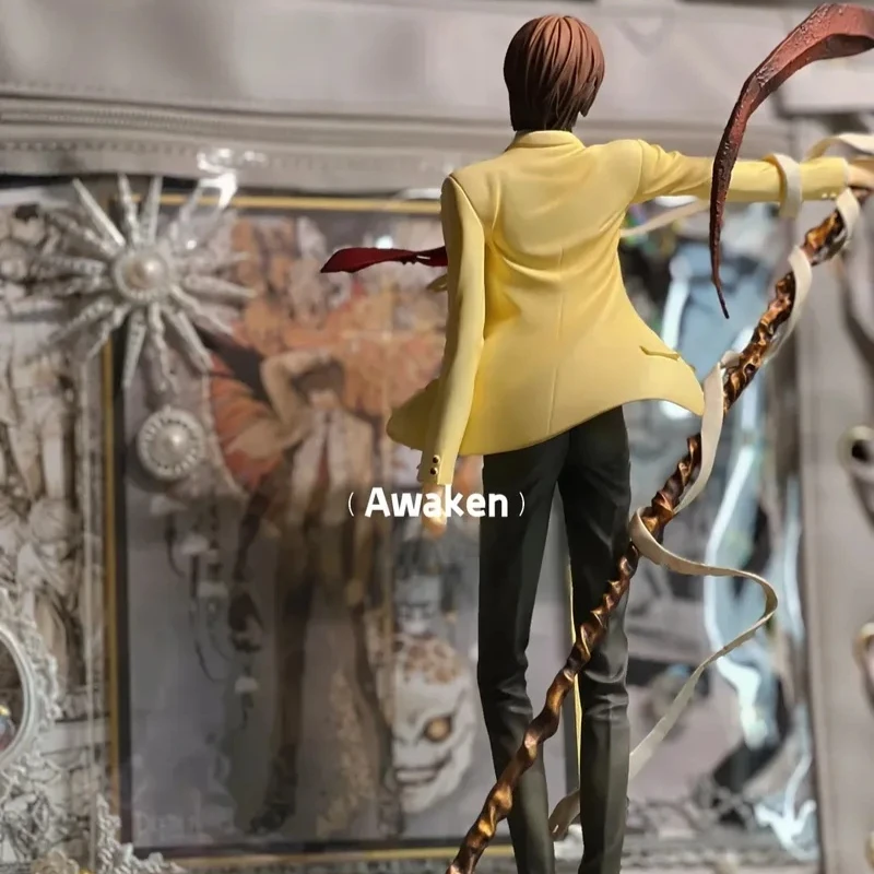 26 センチメートルデスノートアニメ夜神月アクションフィギュア像置物デスクトップ装飾装飾 Pvc コレクション模型玩具少年ギフト