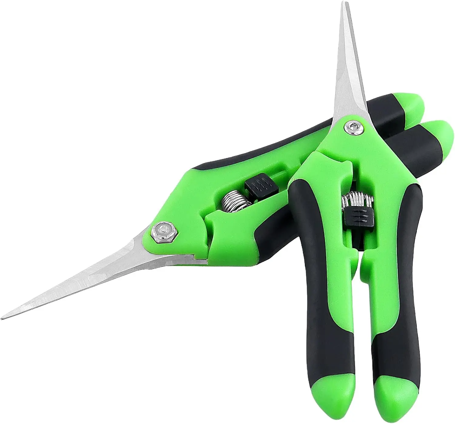 15 PCS 6.5 inch Garden Pruning Shears, Gardening Hand Pruners with Straight Stainless Steel Precision Blades, Pruning Shears