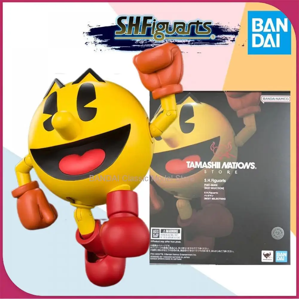 متوفر في المخزون بانداي S.H.Figuarts SHF PAC MAN أفضل اختيار أنيمي كامل عمل التجمع نموذج لجسم أطقم لعبة هدية للأطفال #1