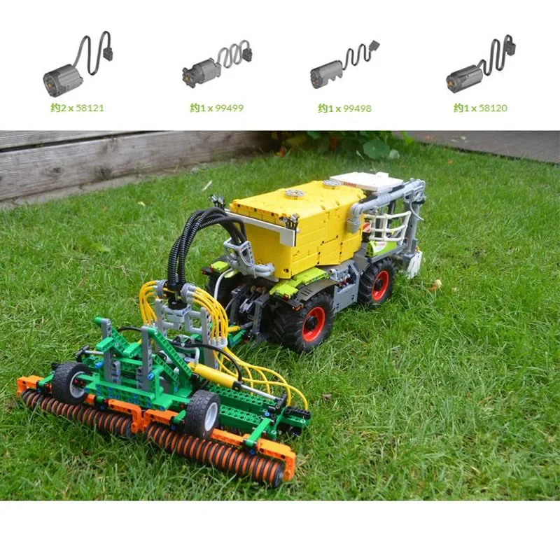 NONE MOC-47448 Traktor Reaper MOC-58337 MOC-55069 Kinder Baustein Spielzeug Kinder Weihnachtsgeschenke Geburtstagsgeschenke DIY Spielzeug 7