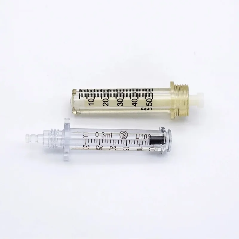0.3/0.5ML Ampoule Head for Pressurized Pen Hyaluron Pen No-needle Hyaluronic Acid Filler Injection Accessories Atomizer Gun Head