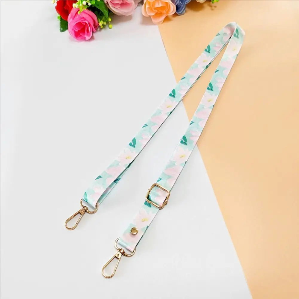 Fashion Flowers Phone Lanyard Universal Adjustable Phone Anti-lost Rope Phone Case Chain Straps