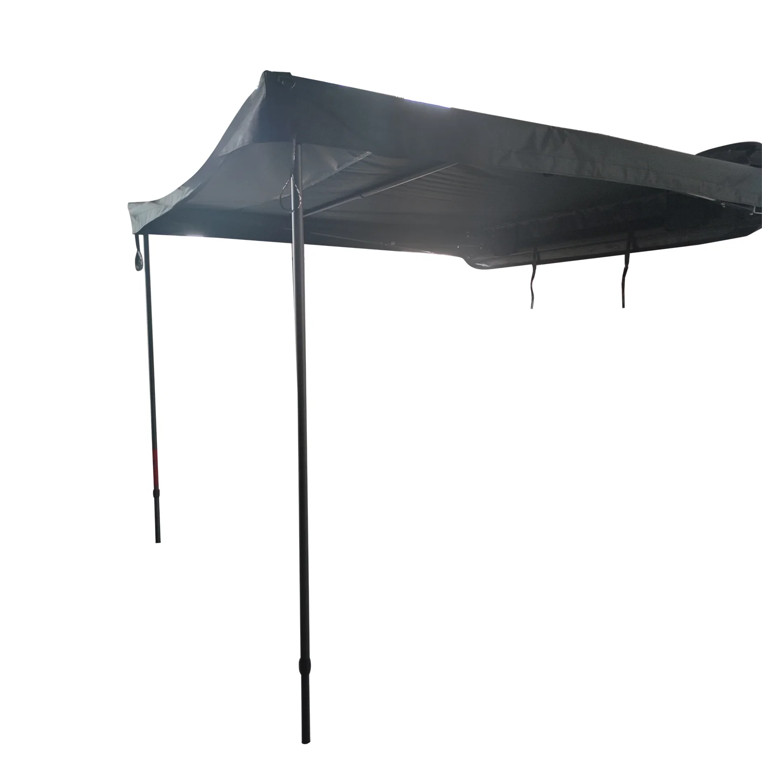 

STLF Retractable Hydraulic Car Side Awning with LED Lights Waterproof Outdoor Pop-up Tent Cover Foldable Canopy for Vehicles RV