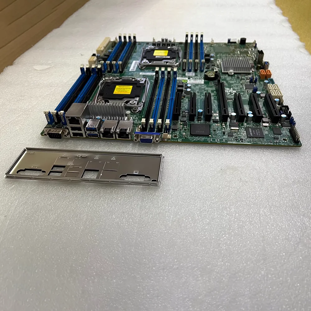 

For Supermicro X10DRH-i Server Motherboard E5-2600 v4/v3 Family Dual Port GbE LAN SATA3 (6Gbps) IPMI 2.0 LGA2011 DDR4