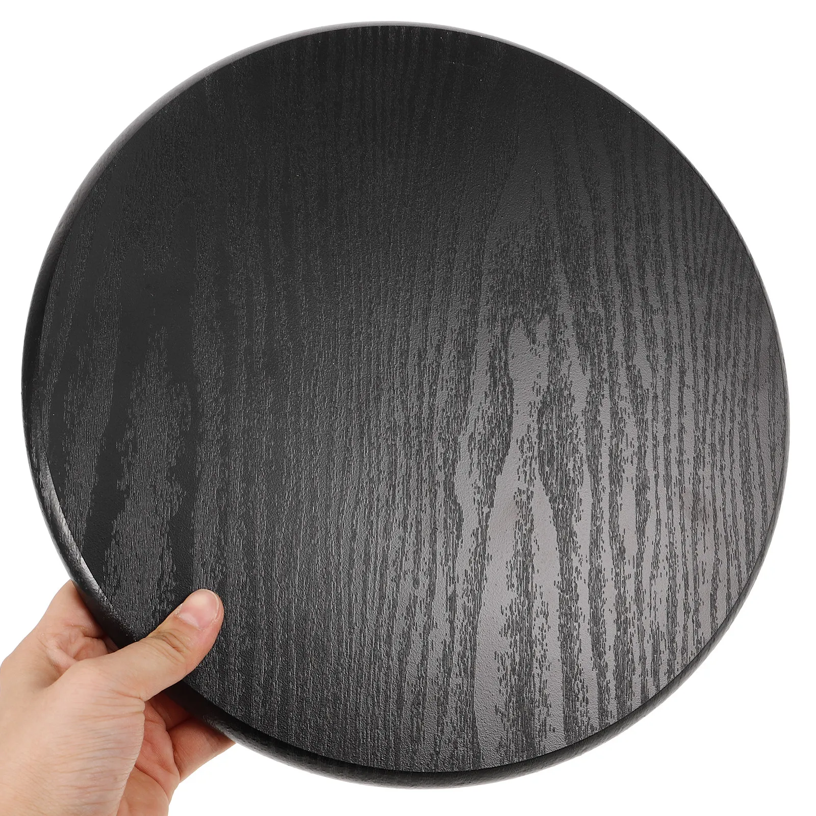 木製丸型スツールシート交換用バースツール、ダイニングチェア、ホームオフィス、食堂用、頑丈な天然木表面、快適