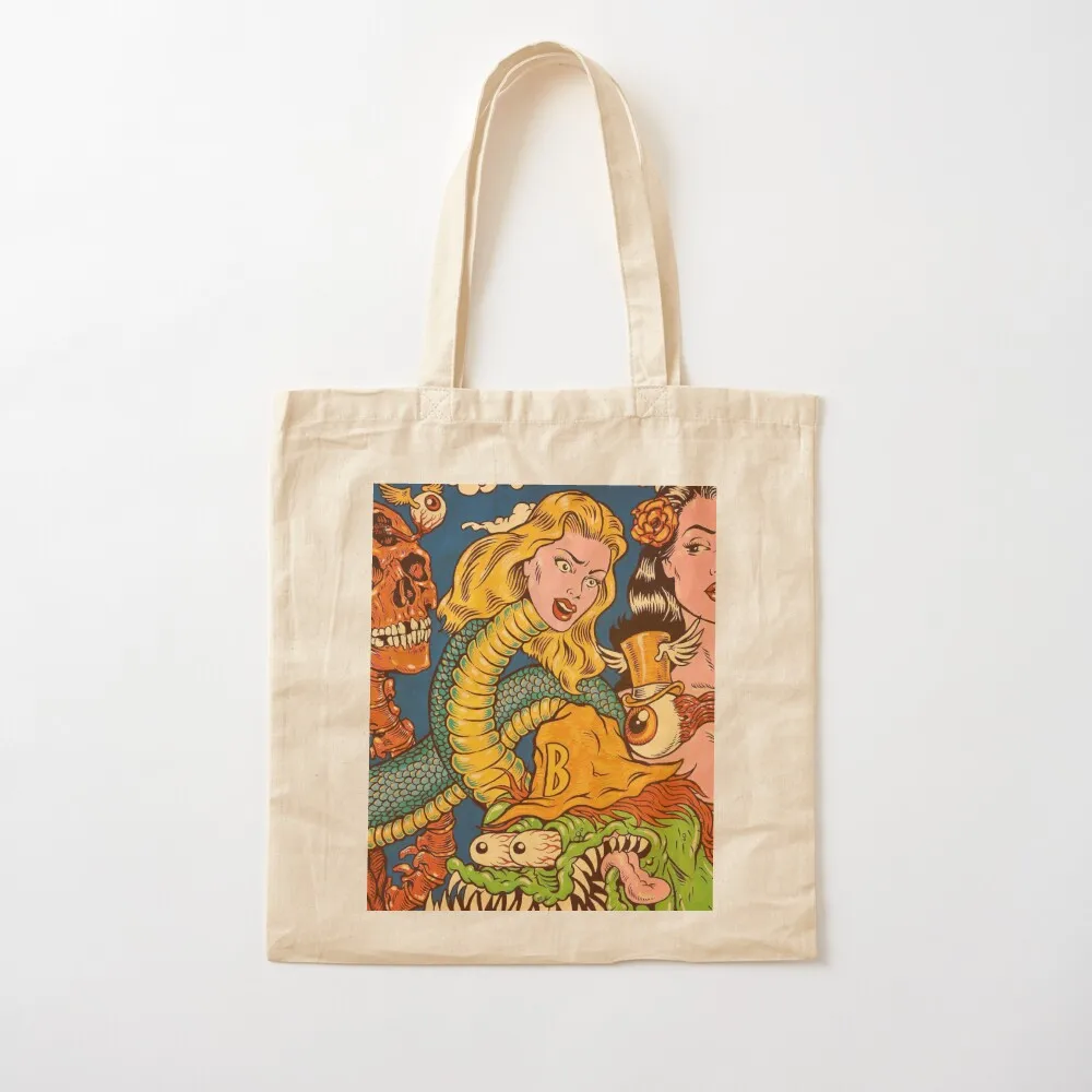 Mystical Dreamscape Tote Bag sacs de shopping sac pour femme shopping trolley bag eco bag folding