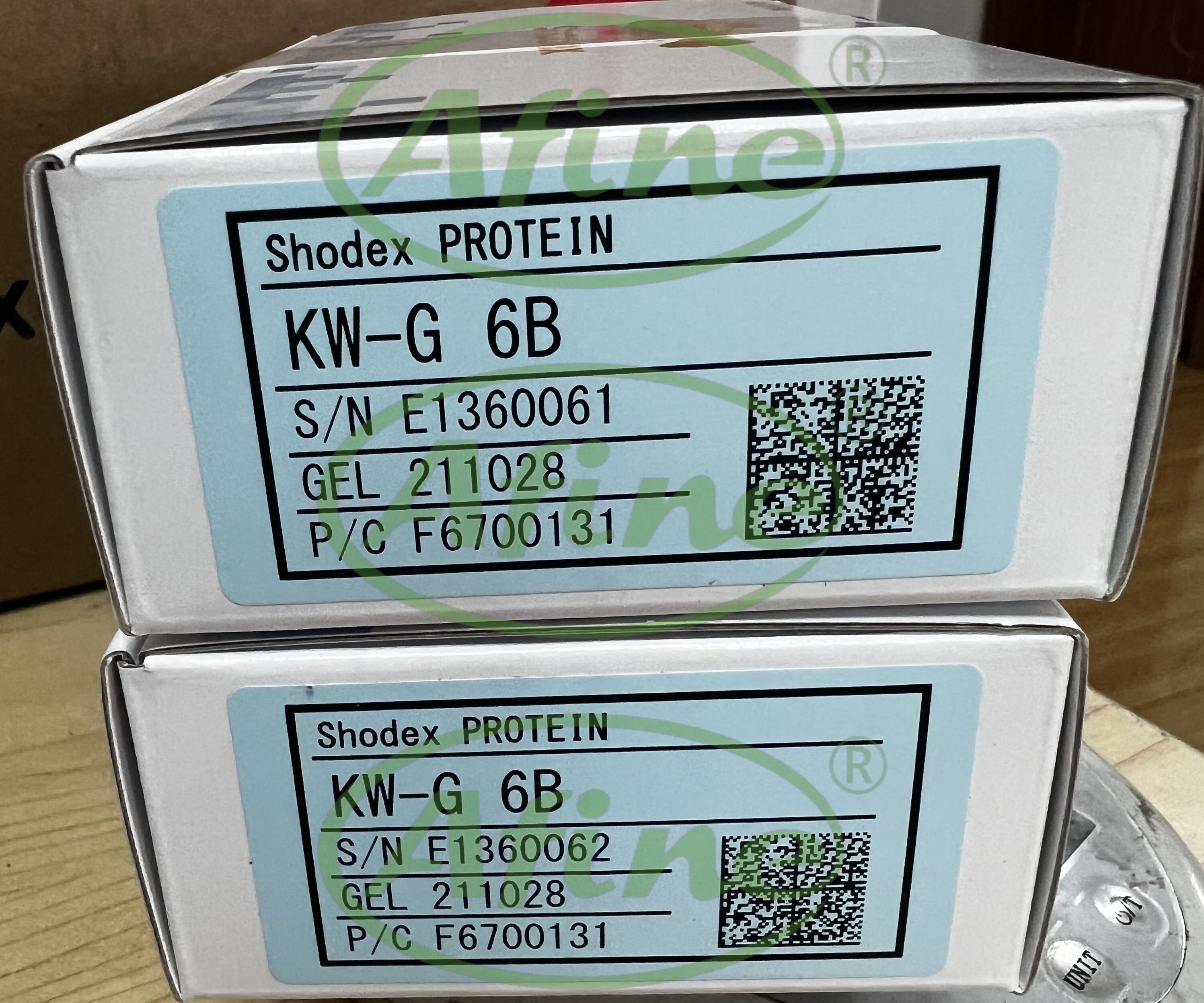 AFINE Shodex F6700131 Liquid Chromatography Columns HPLC GUARD COLUMN PROTEIN KW-G 6B, 7 µM, 6 X 50 MM