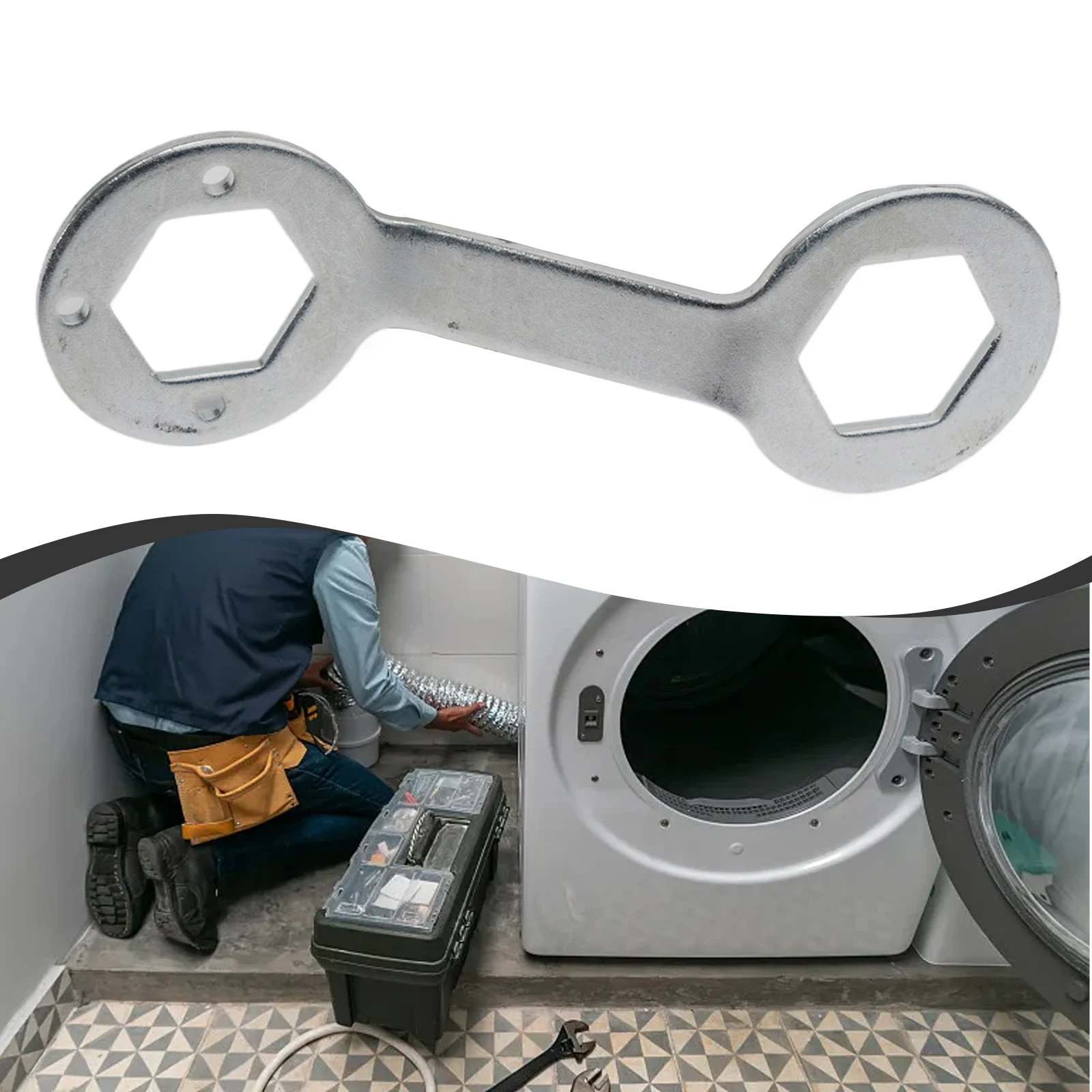 Repair Tools Washer Wrench Tightening Washing Machine Loosening Removal Bolts Nuts Clutch Practical.high Quality