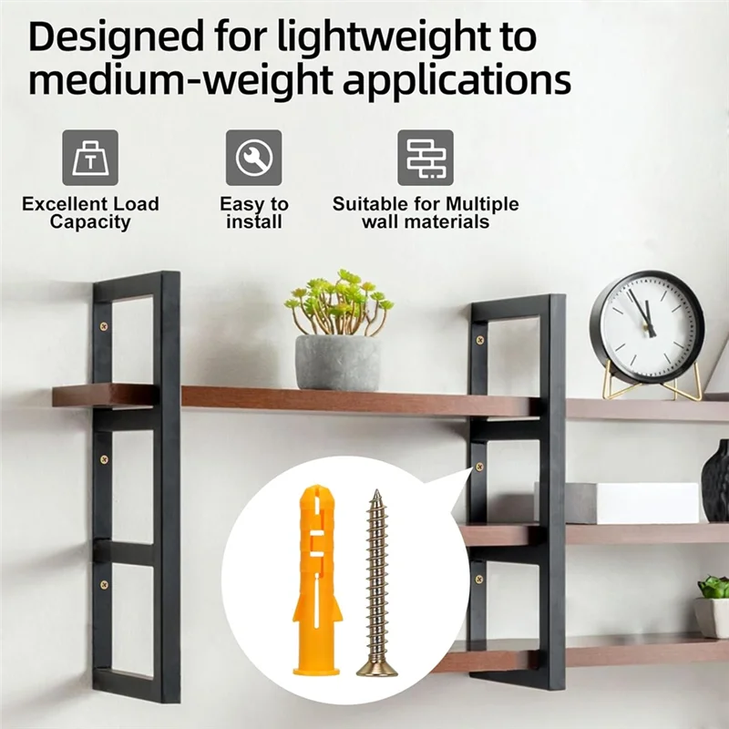 【Favorit Orang】 Set Kombo Jangkar dan Sekrup Drywall Jangkar Drywall Seng, 5 Ukuran Pendek dan Panjang untuk Menggantung Gambar, Tirai Ro