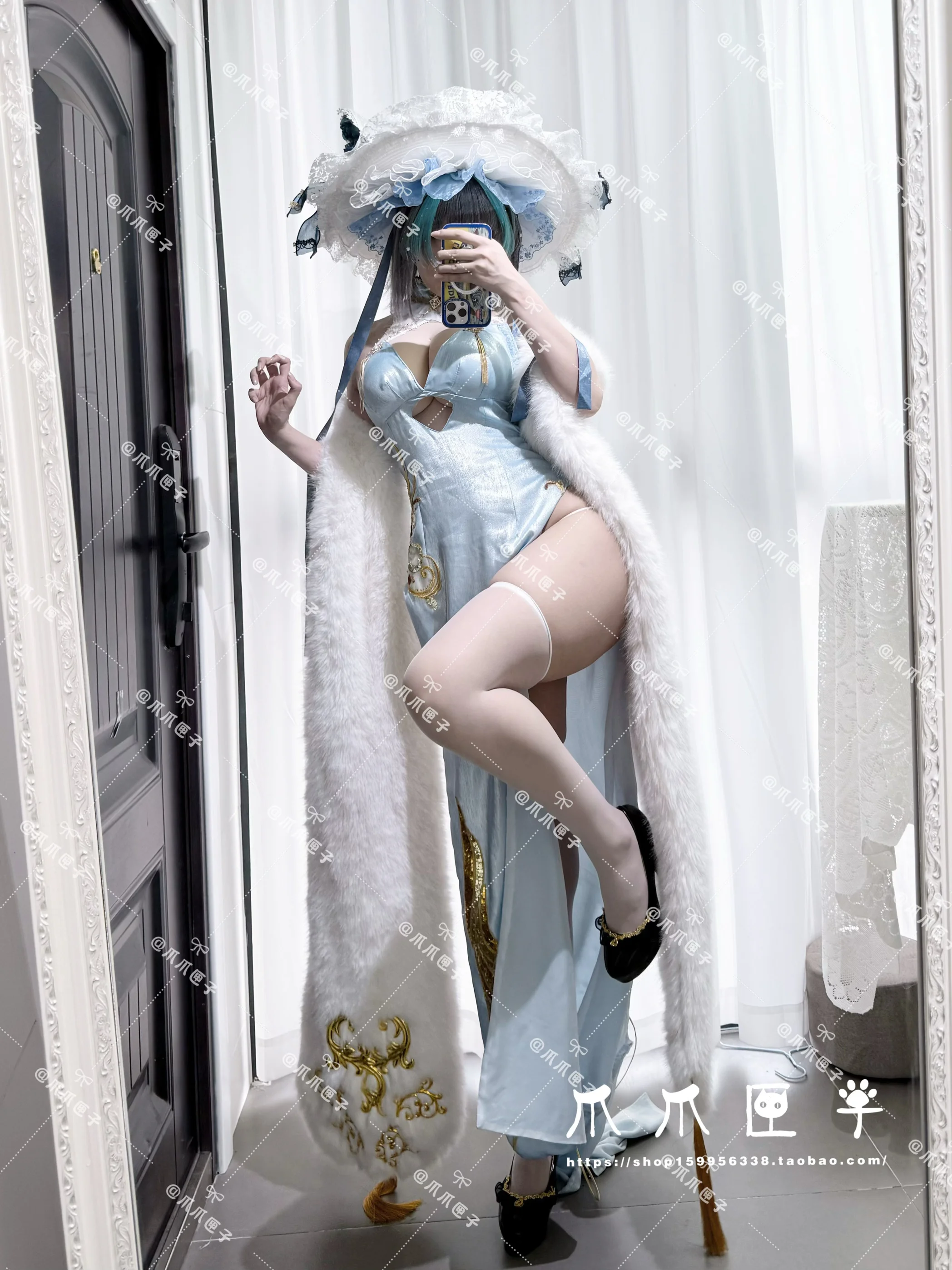 Azur Lane Little Cheshire Косплей Костюм Cos Game Аниме Вечеринка Униформа Хэллоуин Играть Ролевая Одежда Одежда Cheongsam