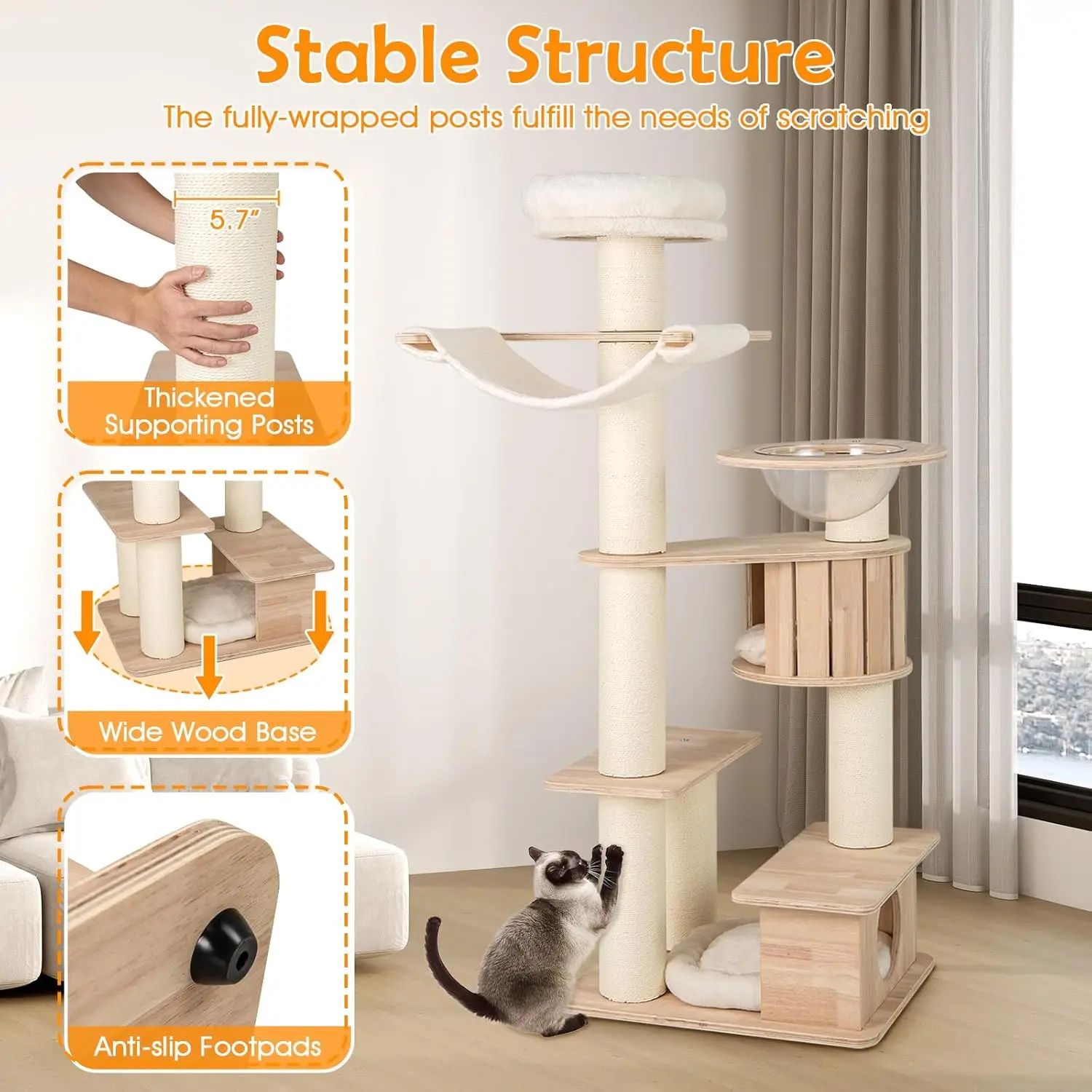 Elegantes cortinas de terciopelo beige con adornos bordados en blanco y negro para salón, 50 ancho x 108 largo, juego de 2