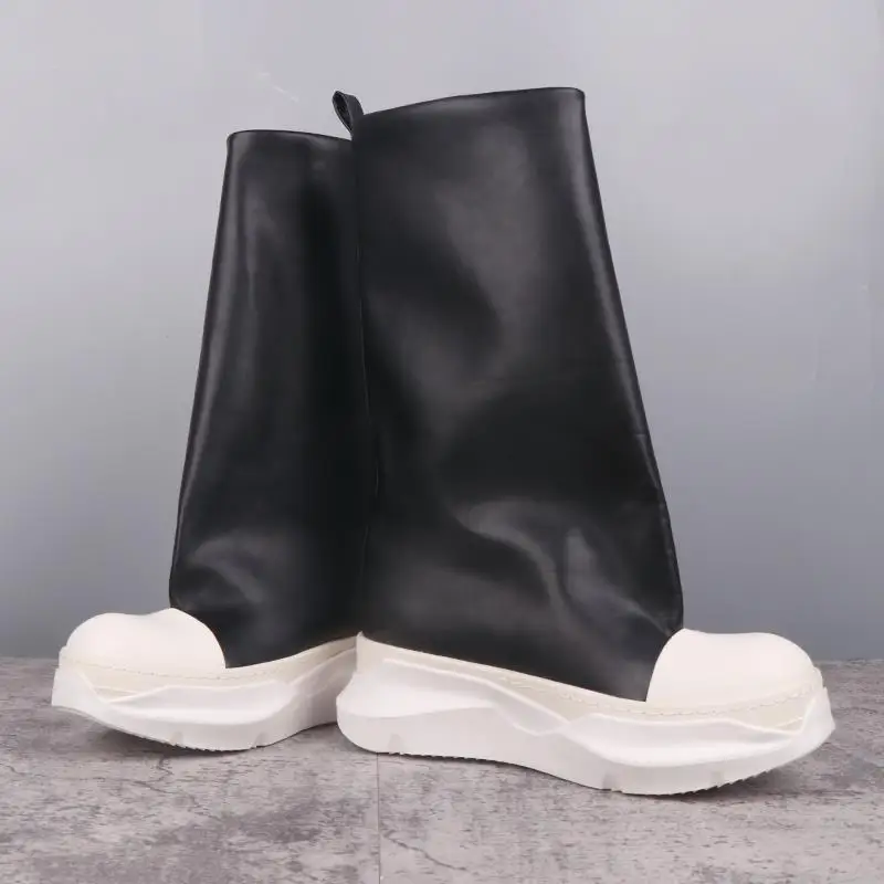 Brand R0 Men Thick Soled Women Shoes Lunar Tractor Boots Men Sneaker Trend Luxury Designer Shoes
