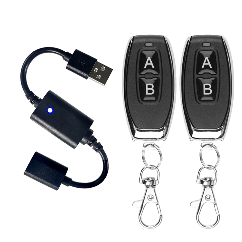 Беспроводной USB-переключатель дистанционного управления постоянного тока 5 В, драйвер включения и выключения для светодиодной лампы, лампы для чтения полос, вентилятора и многого другого