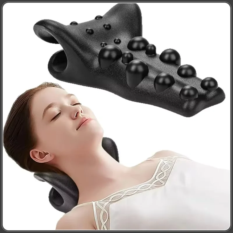Scapula Massager Relax Promote Blood Circulation Scapula Stretching Muscle Relaxer Acupoint Point Massager Pillow Healthbenefits