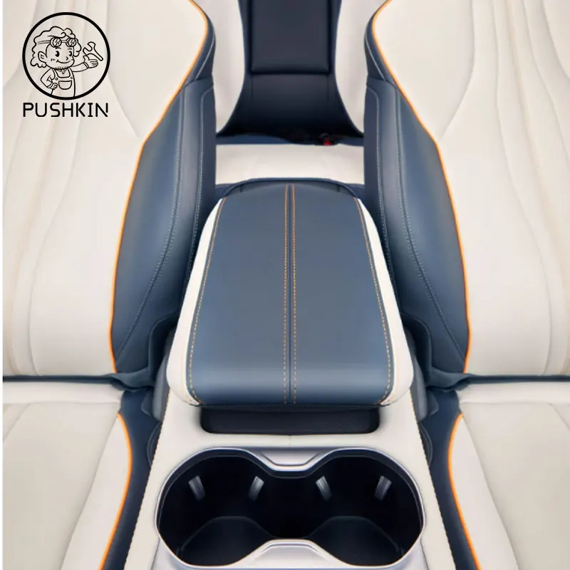 For BYD Seal U Sealion 6 Song Plus 2024 Car Styling Armrest Box Height Pad Central Armrest Box Protective Cover Auto Accessories