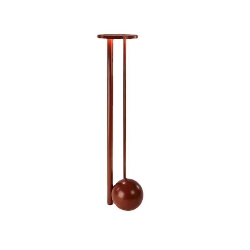 

Modern minimalist artistic sense, living room sofa edge creative bedroom burgundy decorative floor lamp