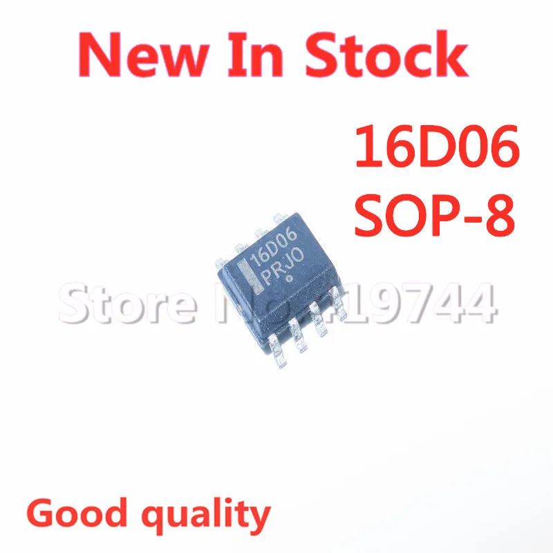 5PCS/LOT NCP1216D65R 16D06 SOP-8 NCP1216D65R2G  Power management IC In Stock NEW original IC