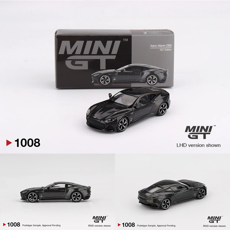 مينيج 1008 متوفر 1:64 أستون مارتن DBS 007 طبعة دييكاست نموذج سيارة مجموعة اللعب