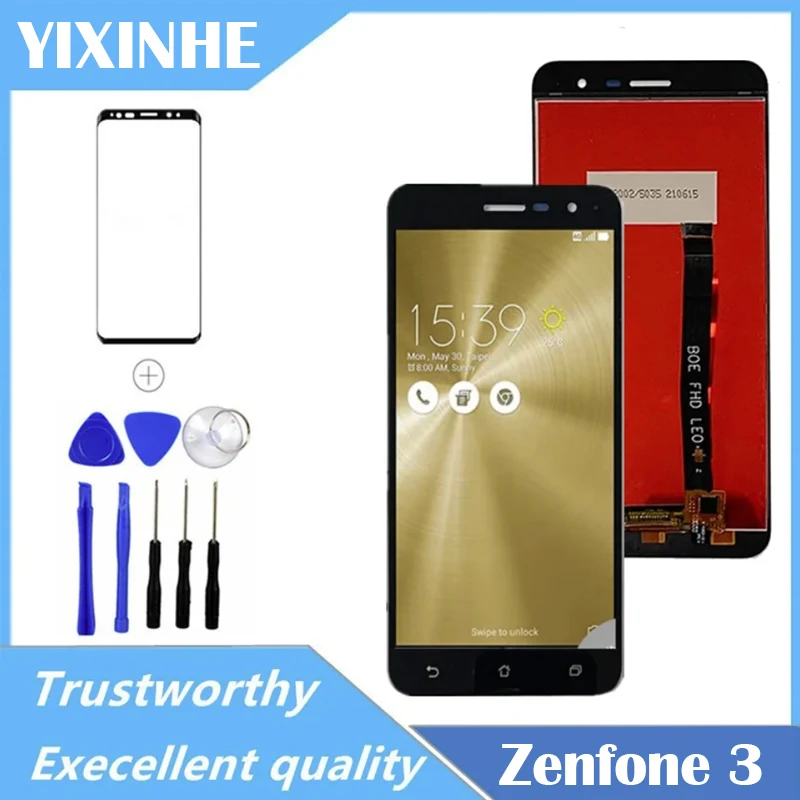 

Original ZA520KL LCD For Asus Zenfone 3 ZE520kL LCD Z017DB, Z017D, Z017DA, Z017DC Display Touch Screen Digitizer Replacement