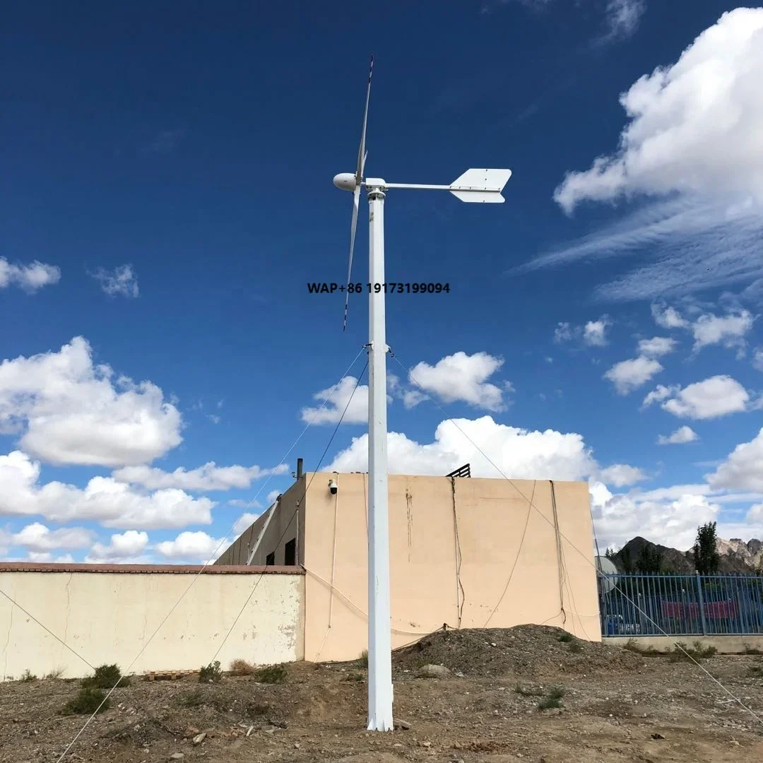 20KW Alternative Energy Generators Wind Power Generator Set CE White Horizontal Wind Mill Turbine Generator
