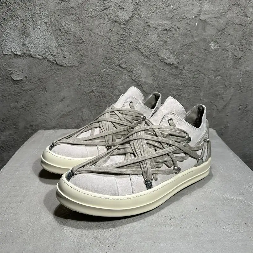 

Мужские кроссовки Crazy Lace Rric ручной работы High Street Rock Trainer Boots