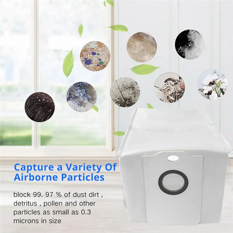 SANQ استبدال كيس لجميع الغبار ل Conga 7490 الخالد / 8290 مكنسة كهربائية خالدة قطع غيار Vac اللاسلكية