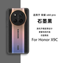 Case For Honor X9C 5G Magic 7 Lite Laser Gradient Colour Phone Back Cover For Honor X9 C Slim Thin Hard Shell Shockproof Bumper